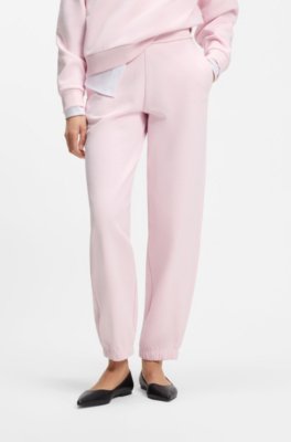 Relaxed-fit cotton joggers with embroidered logo