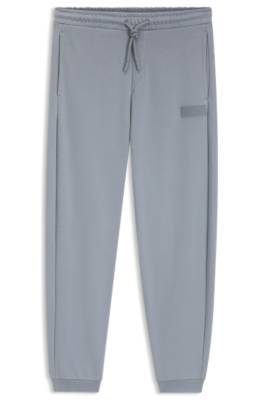 Boss Relaxed-fit trousers in innovative French Terry casual byxor herr – bild 4