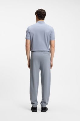 Relaxed-fit trousers in innovative French Terry, Grey