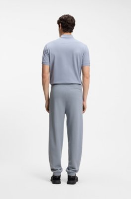 Boss Relaxed-fit trousers in innovative French Terry casual byxor herr – bild 3