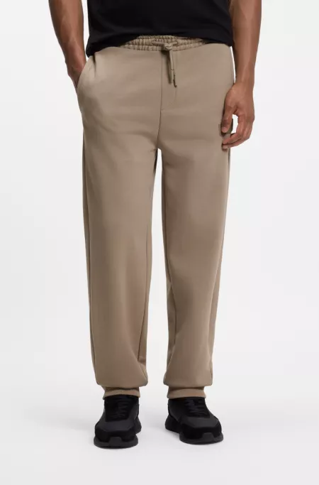 Relaxed-fit trousers in innovative French Terry