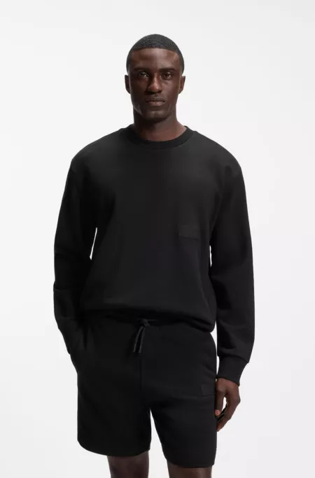 Relaxed-Fit Sweatshirt aus French-Terry-Gewebe