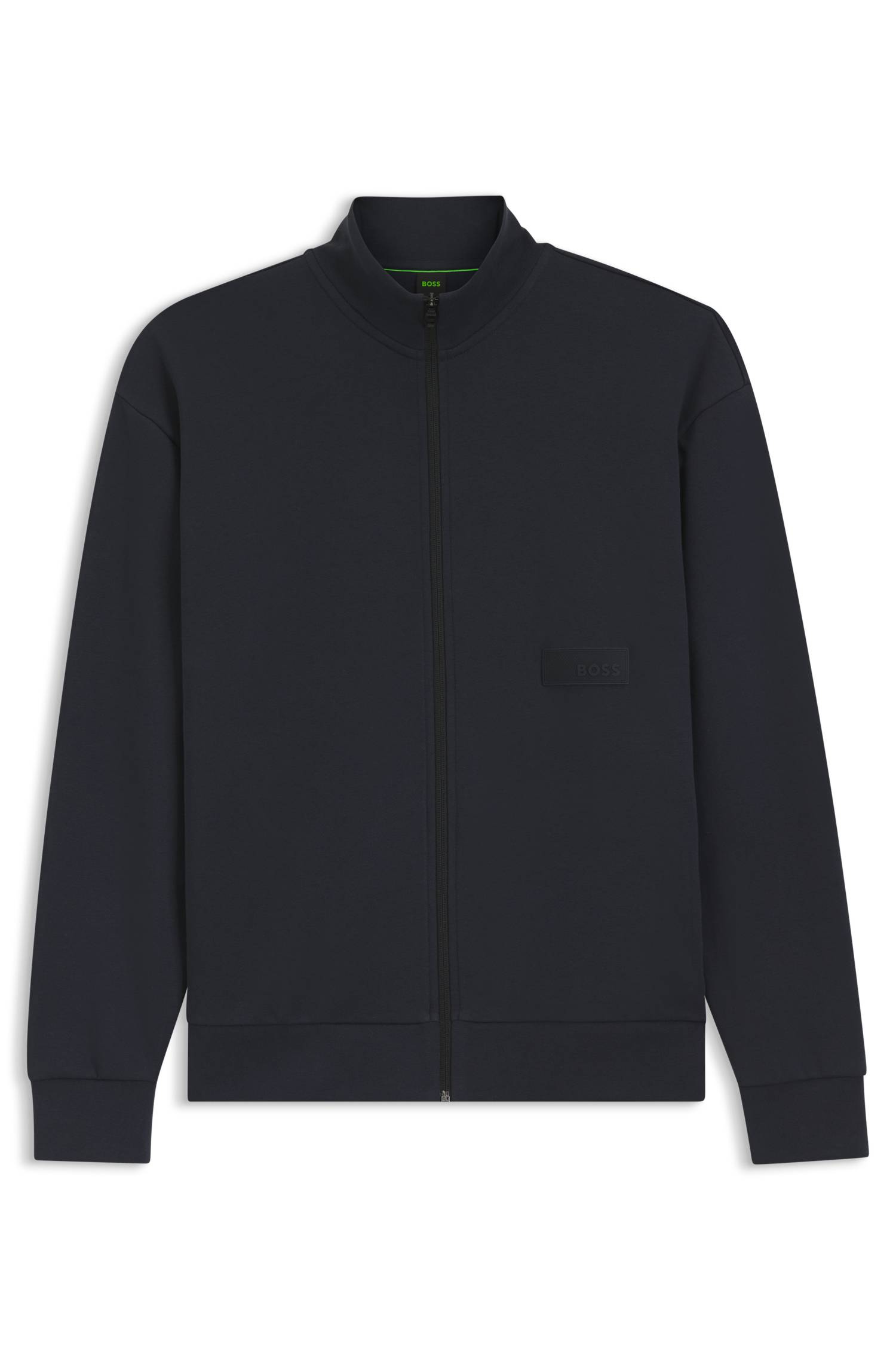 Boss Relaxed-fit sweatshirt in premium French Terry herr – bild 4