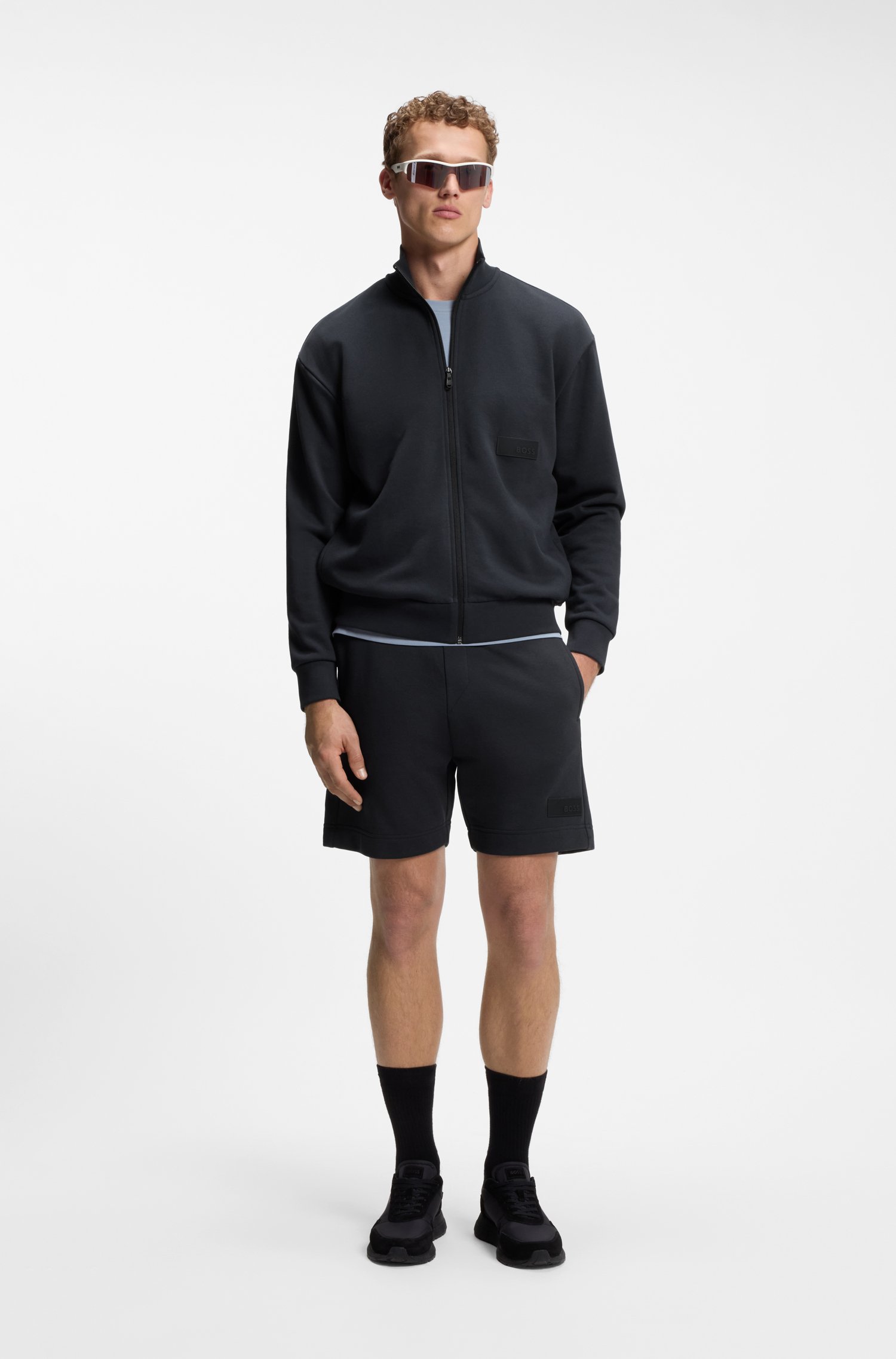 Boss Relaxed-fit sweatshirt in premium French Terry herr – bild 2