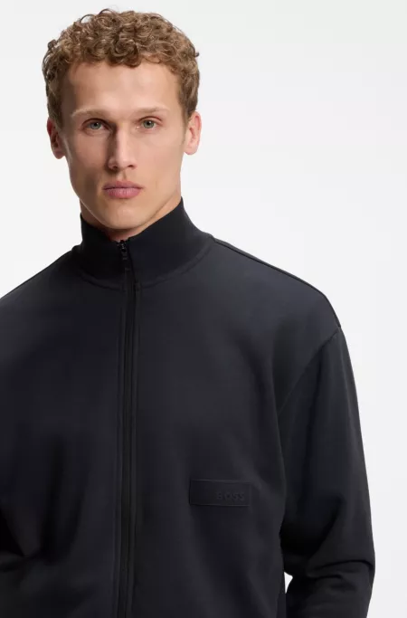 Relaxed-fit sweatshirt in premium French Terry