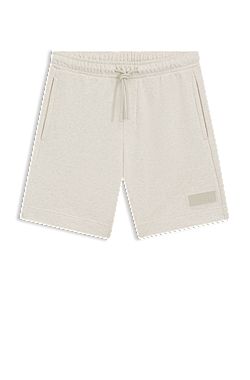 Relaxed-fit shorts in cotton French Terry