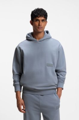 Relaxed-fit sweatshirt in luxurious French Terry, Grey
