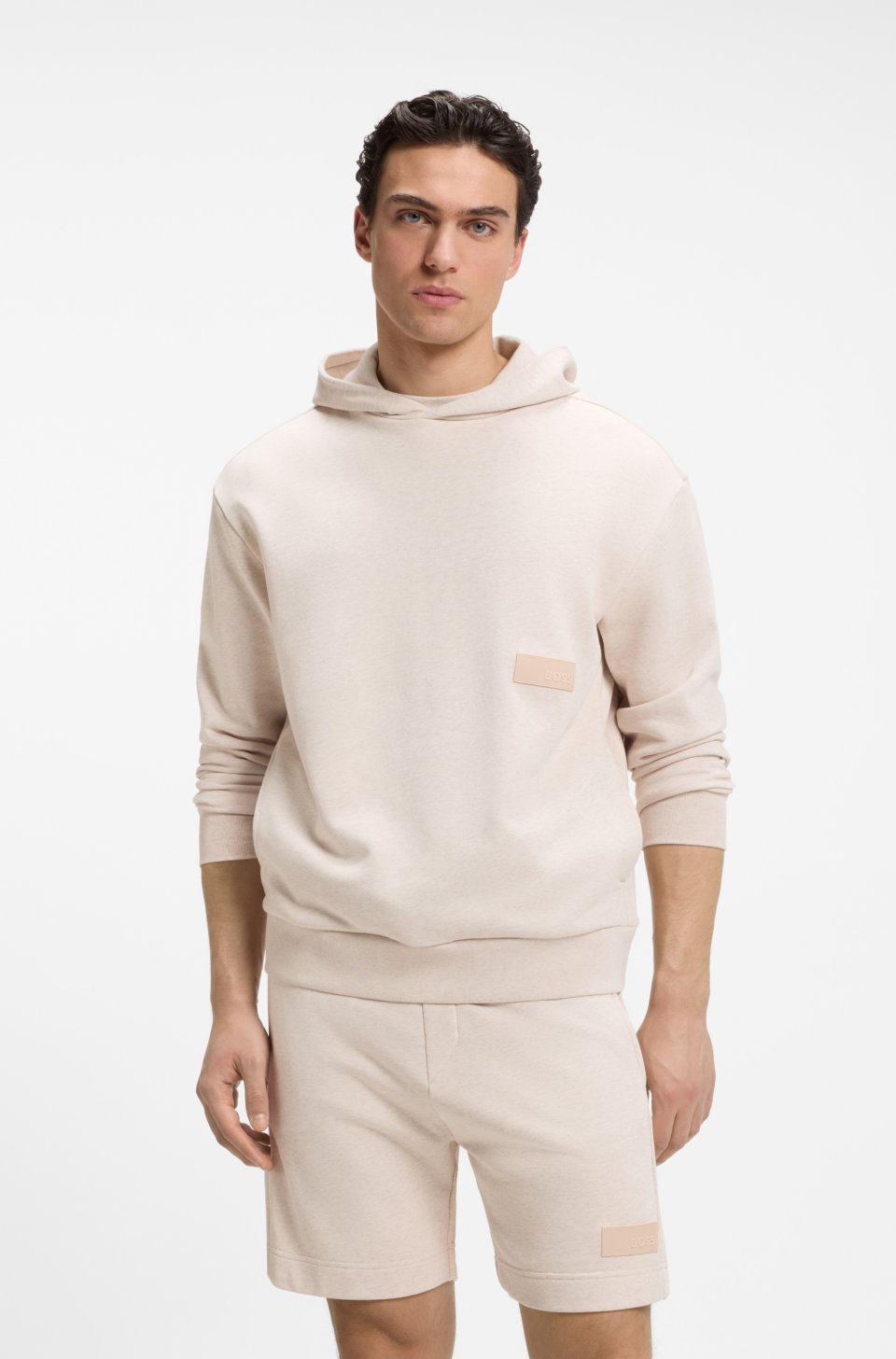 Relaxed-fit sweatshirt in luxurious French Terry