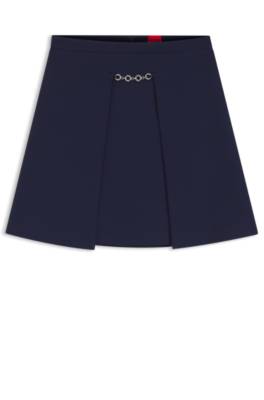 Mini skirt with chain detail 1