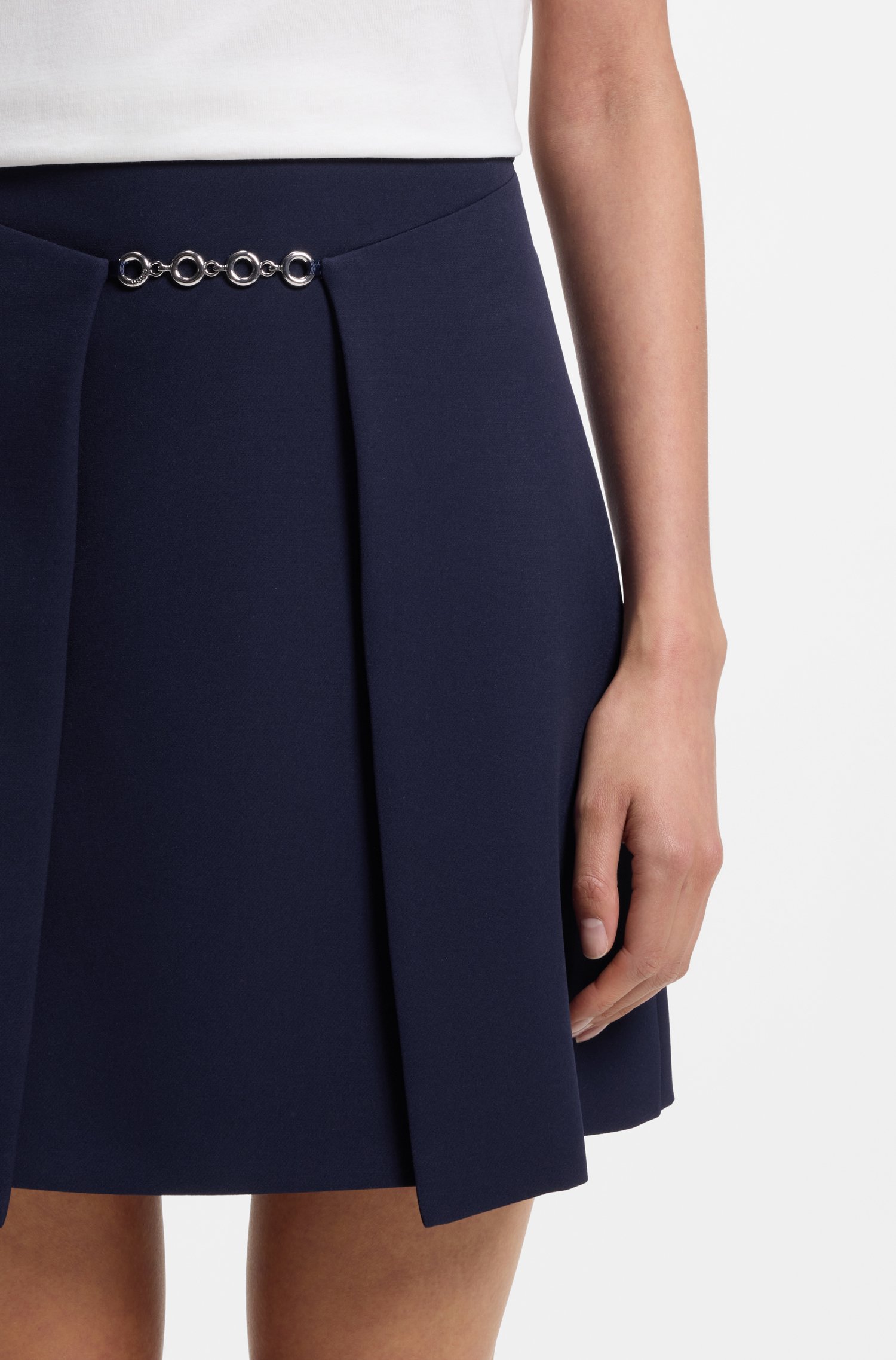 Hugo Mini skirt with chain detail kjolar dam – bild 3