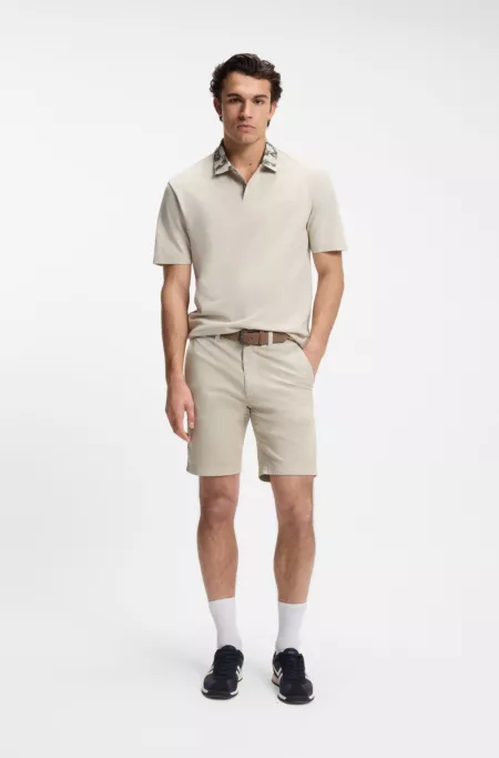 Short chino Slim en coton stretch