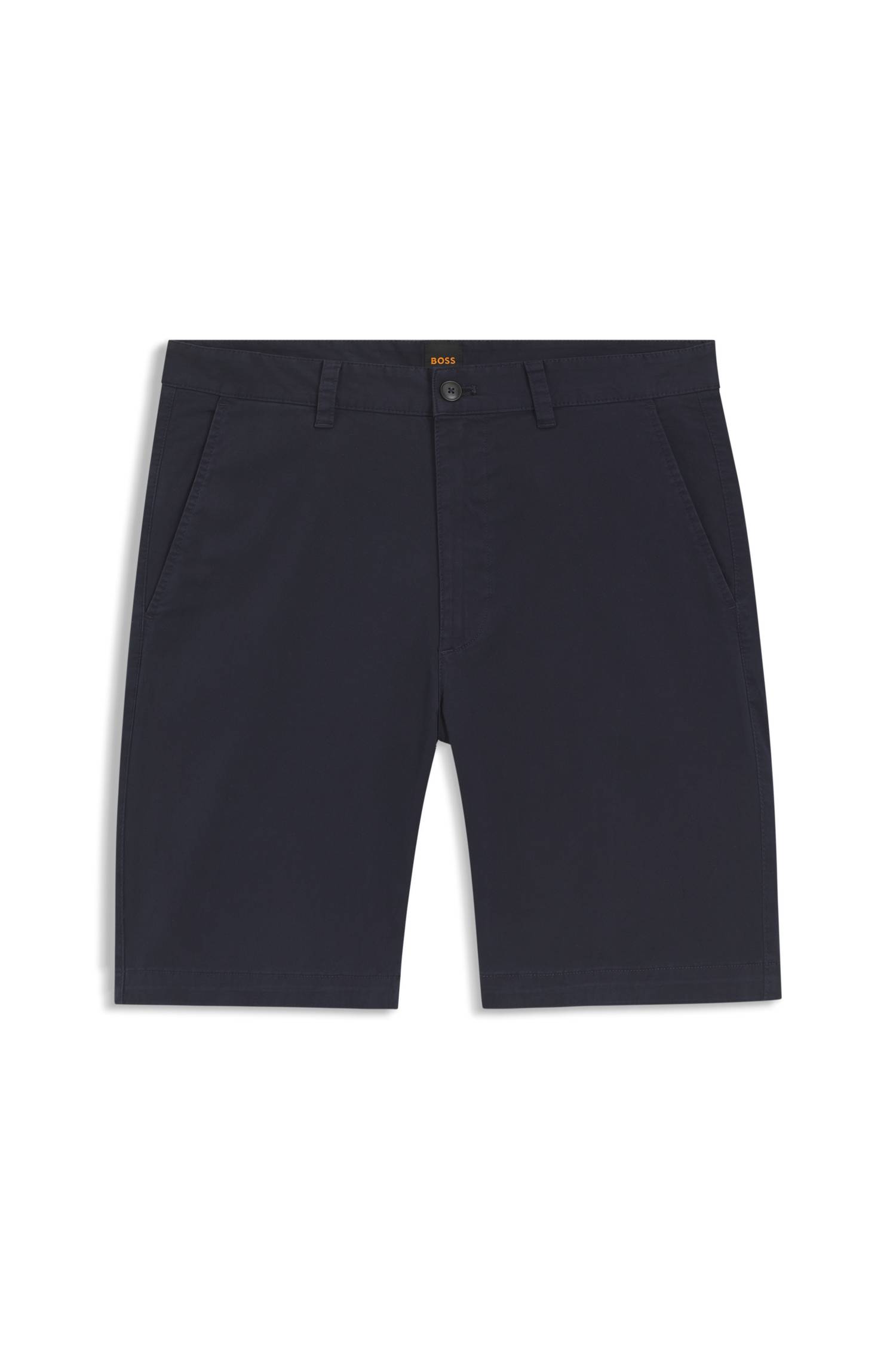 Boss Slim-fit chino shorts in stretch cotton herr – bild 4