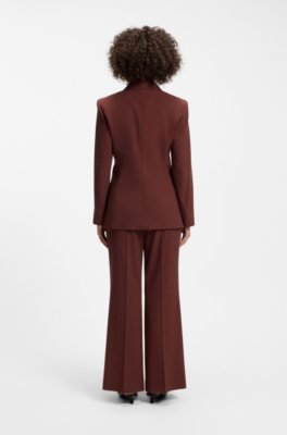 Hugo Relaxed-fit blazer in stretch fabric dam – bild 2