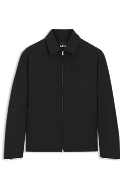 Regular-fit jacket with water-repellent finish