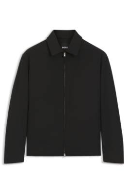 Regular-fit jacket with water-repellent finish 1