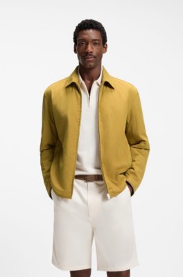 Regular-fit jacket with water-repellent finish