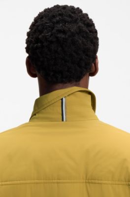 Regular-fit jacket with water-repellent finish, Gold