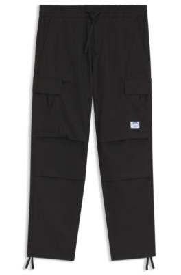 Hugo Relaxed-fit cargo trousers in cotton ripstop cargobyxor herr – bild 4