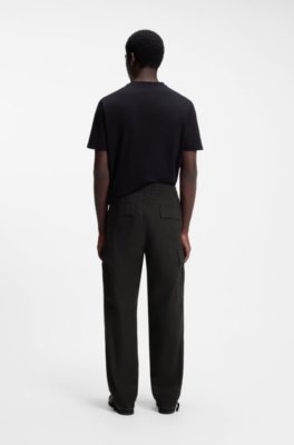 Hugo Relaxed-fit cargo trousers in cotton ripstop cargobyxor herr – bild 2