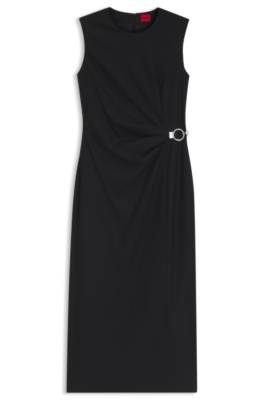 Hugo Midi-length dress with metal carabiner midiklänningar dam – bild 4