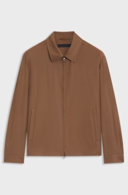 BOSS BY BECKHAM Sakko aus Schurwolle, Braun