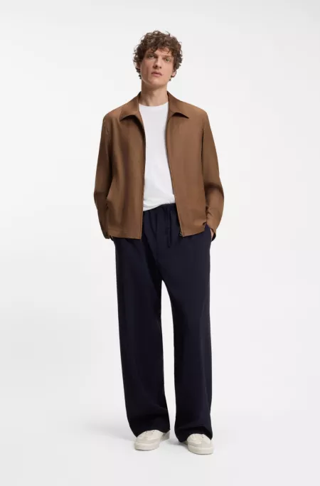 BOSS BY BECKHAM jacket in virgin wool