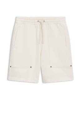 Loose-fit shorts in cotton with utility pockets 1