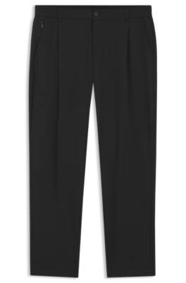 Boss Relaxed-fit trousers with front pleats casual byxor herr – bild 4