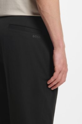 Boss Relaxed-fit trousers with front pleats casual byxor herr – bild 3