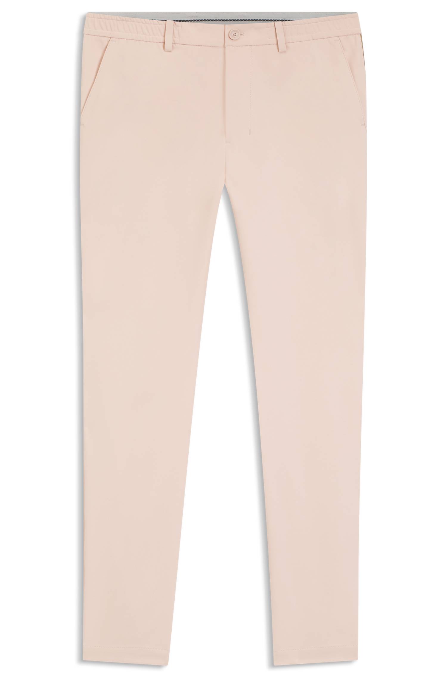 Boss Regular-fit trousers in water-repellent stretch fabric byxor herr – bild 4