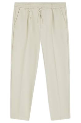 Boss Active tapered-fit trousers in water-repellent stretch fabric casual byxor herr – bild 4
