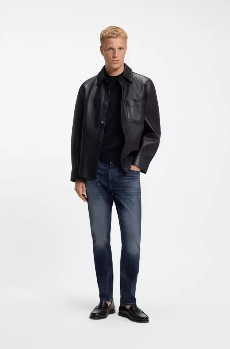 Delaware Slim-fit jeans in stretch cotton blend