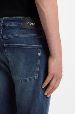 Boss C-Delaware straight leg jeans herr – bild 9