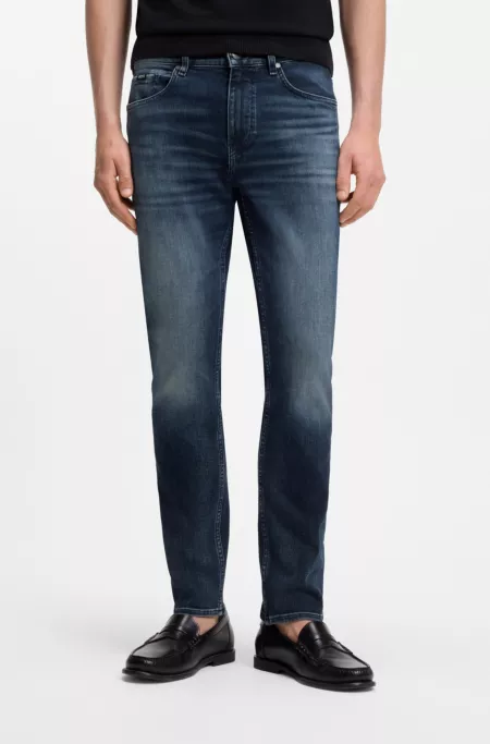 Delaware Slim-fit jeans in stretch cotton blend