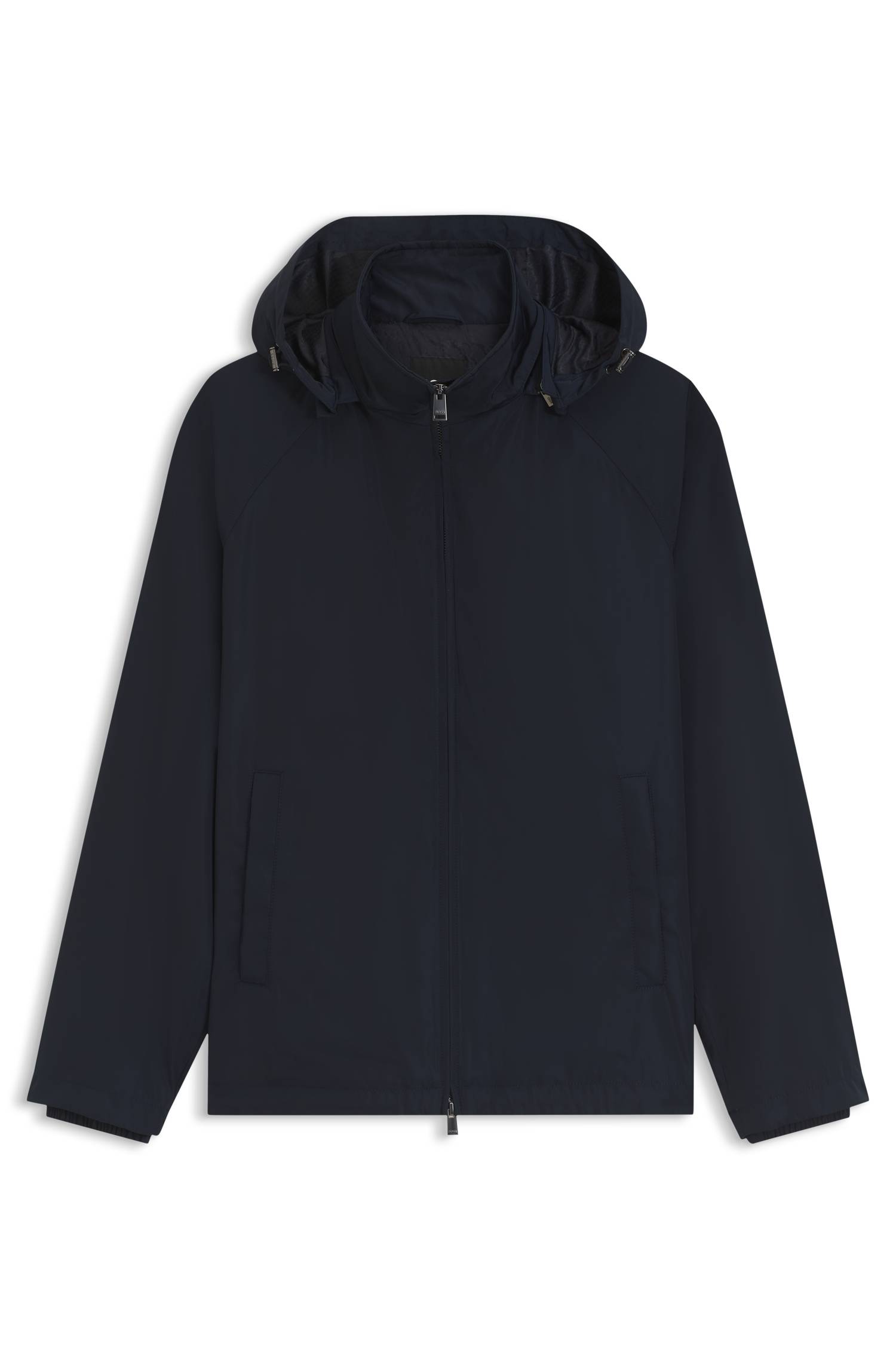 Boss Regular-fit hooded jacket with water-repellent finish jackor herr – bild 4