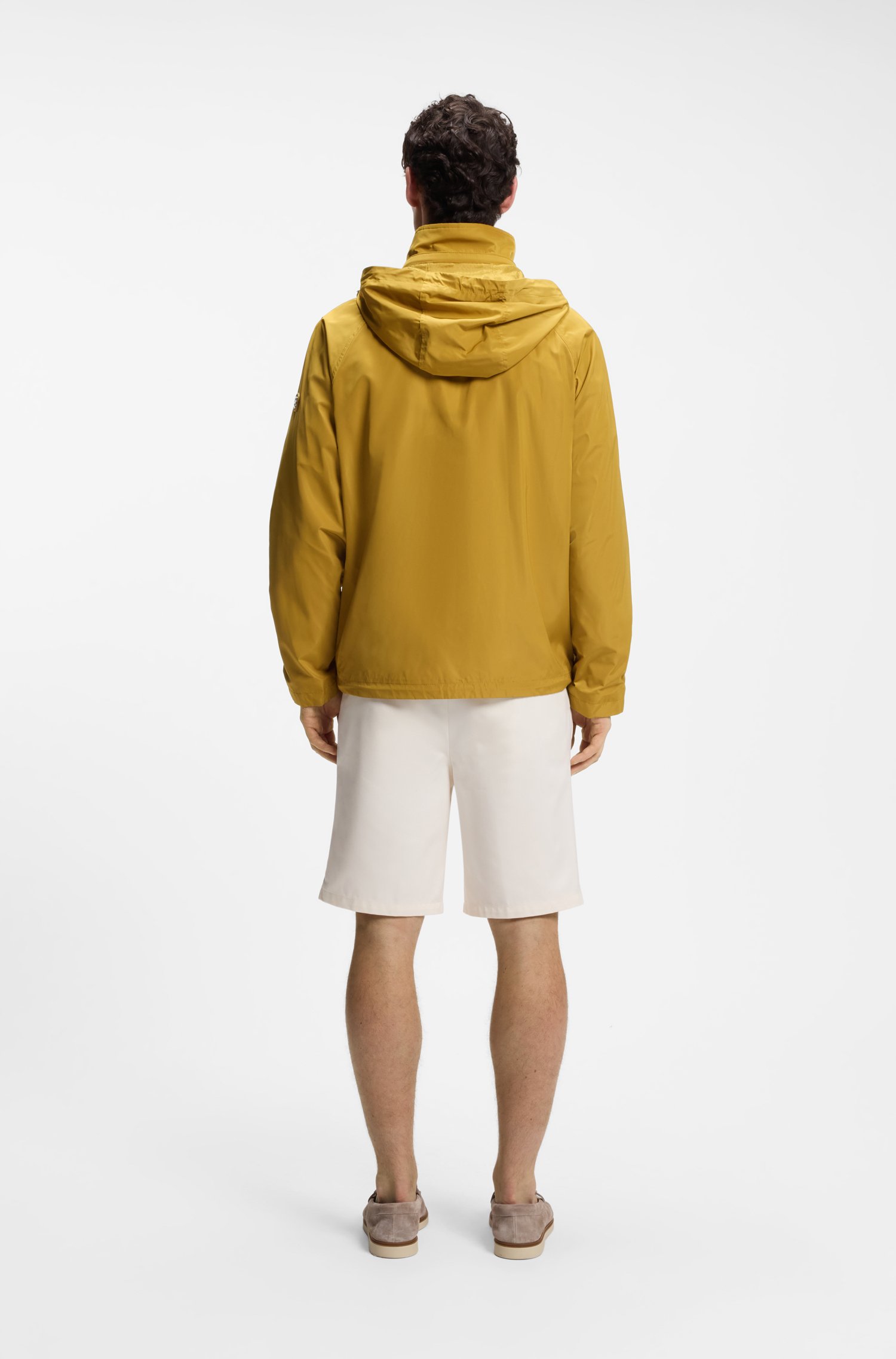 Boss Regular-fit hooded jacket with water-repellent finish jackor herr – bild 2