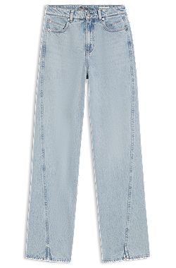 High-rise wide-leg jeans