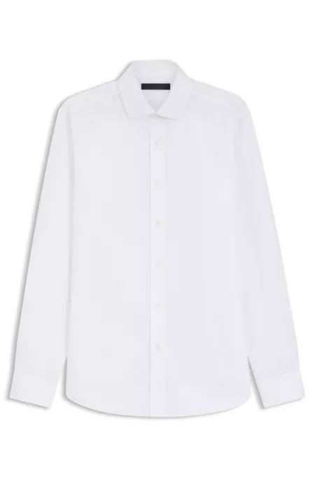 BOSS BY BECKHAM Slim-fit cotton shirt