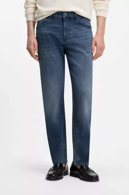 Regular-fit jeans in stretch denim