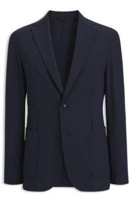 Boss Slim-fit blazer in performance stretch fabric herr – bild 4