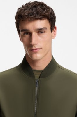 Slim-fit jacket in micro-patterned stretch fabric 3