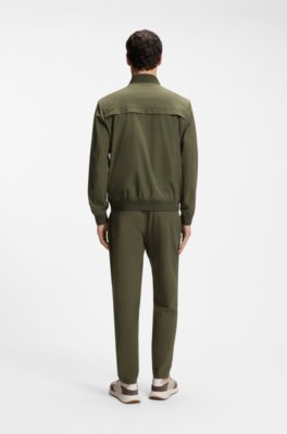 Slim-fit jacket in micro-patterned stretch fabric 2