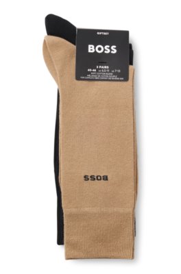 Boss Gift-boxed three-pack of regular-length socks övrigt herr – bild 3