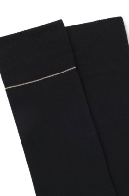Boss Two-pack of ribbed socks with signature-stripe details övrigt herr – bild 4