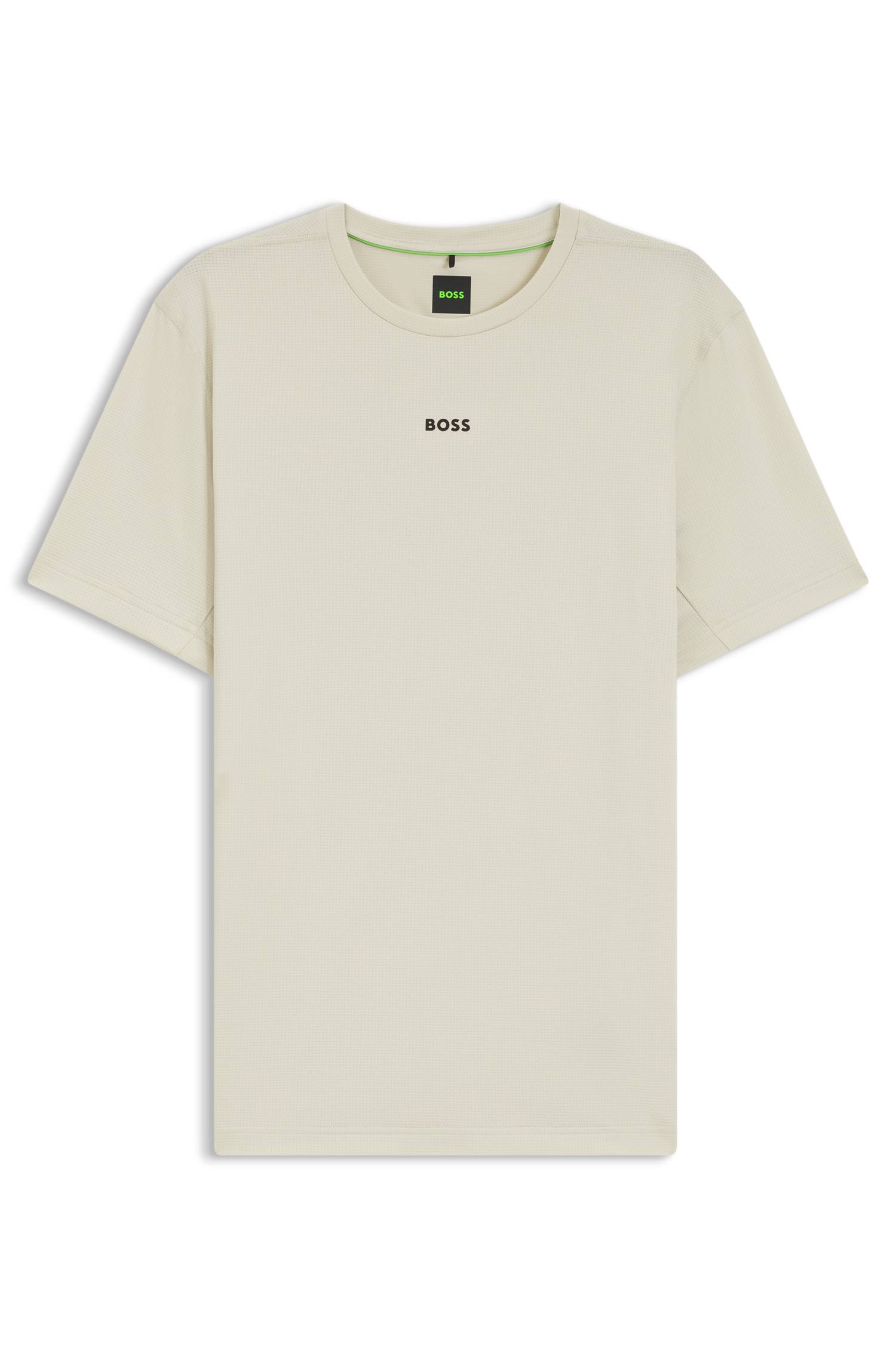 Boss Active t-shirt ljusbeige herr – bild 5