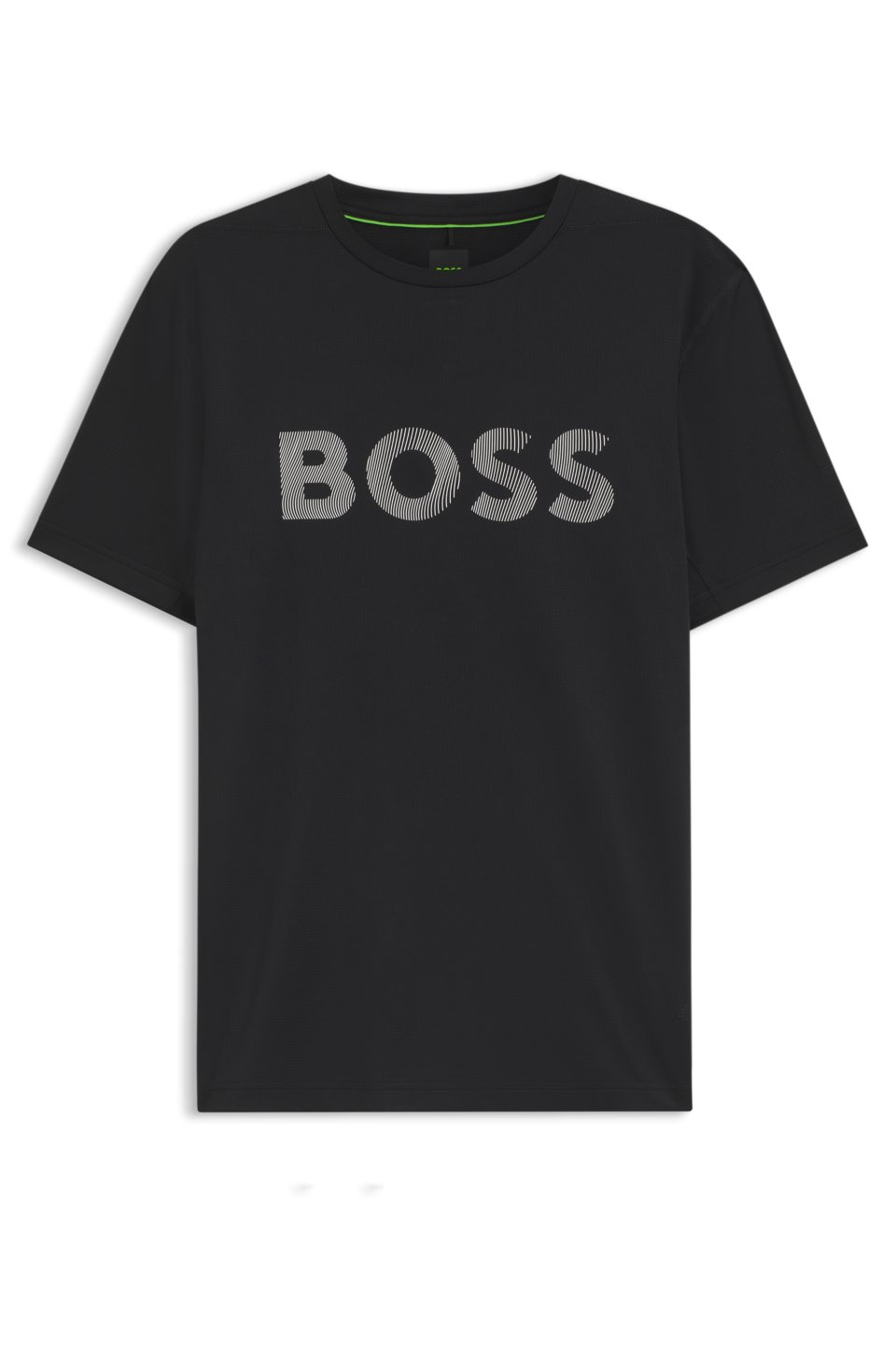 Active slim-fit logo T-shirt with moisture management