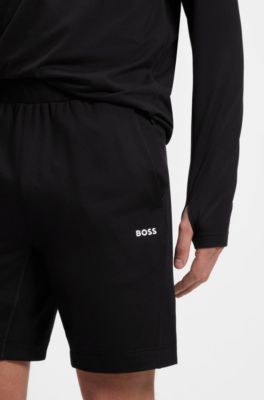 Active Pantaloni casual regular fit con tasselli, Nero