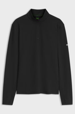 Active stretch sweatshirt, Black