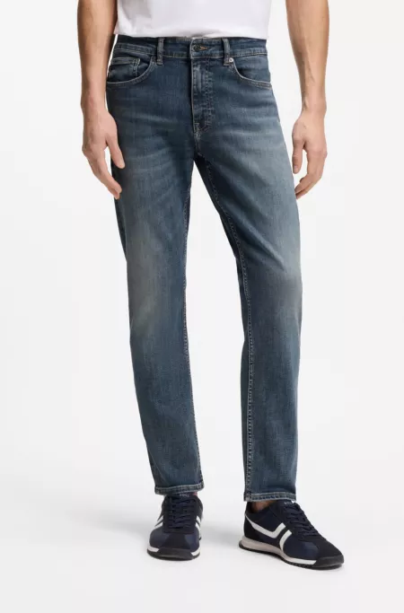 Vaqueros slim fit de algodón elástico