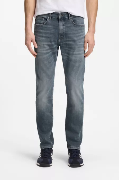 Jean Slim en denim de coton stretch